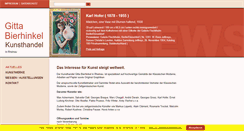 Desktop Screenshot of bierhinkel.de